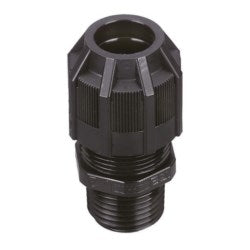 Thomas & Betts 2932NM Liquidtight Strain Relief Connector, Straight, 3/4 NPT Thread, Cable Range 0.500/12.7mm to 0.750/19.0mm, IP65 Rating