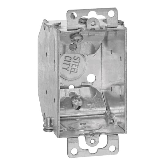 Steel City LCOW-25 Gangable Switch Box 10.5 Cubic Inches