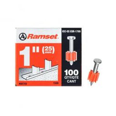 True Value 00759 Ramset 100-Pack .300 x 1-Inch Knurled Drive Pin