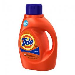 TRUE VALUE 08875 Tide HE Detergent, Liquid, Regular Scent, 50-oz. Replacement MPN