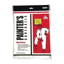 TRUE VALUE 09903 9903 Lg White Disposable Coverall