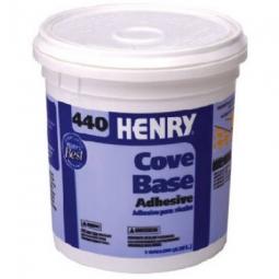 TRUE VALUE 12111 Henry 440 Cove Base Adhesive, 1-Gal.