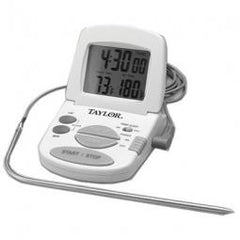 True Value 1470N Taylor Oven Thermometer With Meat Probe & Timer Digital Magnetic 2 AAA