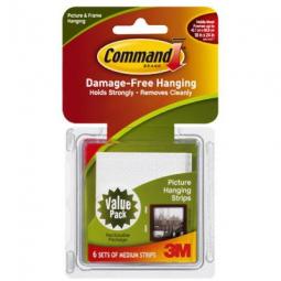 True Value 17204 Command Medium Picture Hanging Strip