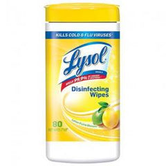 True Value 1920077182 Lysol Sanitizing Wipes, 80-Count, Lemon/Lime Blossom