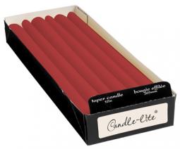 TRUE VALUE 212854 12CRIMSON TAPER CANDLE 1 EA