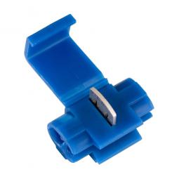 TRUE VALUE 20-100 Tap Splice Wire Connector, Blue, 18-14 AWG, 5-Pk.