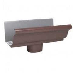 True Value 2501019 End Piece With Drop For 5-In. Gutter