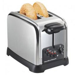 True Value 22790 Hamilton Beach Bagel Toaster 2-Slice Chrome