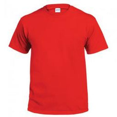 True Value 298499 T-Shirt, Short-Sleeve, Red Cotton, XXL