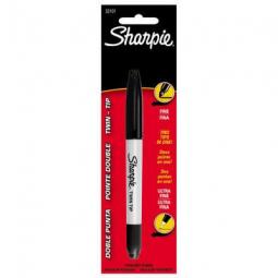 True Value 32101 Sharpie Black Twin-Tip Permanent Marker