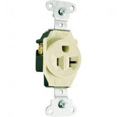 True Value 5351ICC8 Pass & Seymour - Legrand 20A Heavy-Duty Single Outlet