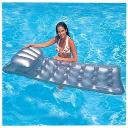 True Value 58894EP Suntanner Pool Float 18-Pocket 74 x 28-In.