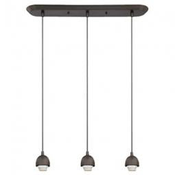 TRUE VALUE 6301300 Westinghouse 3-Light Mini Pendant Light Adjustable Bronze