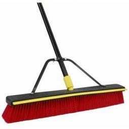 True Value 635SU Quickie 2-In-1 Pushbroom & Squeegee with Brace