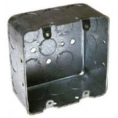 True Value 683 4 x 2-1/8-Inch 2-Gang Square Box