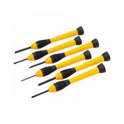 TRUE VALUE 66-052 Stanley 6-Piece Precision Screwdriver Set