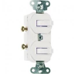 True Value 690WGCC6 Pass & Seymour - Legrand 15A Combination Switch