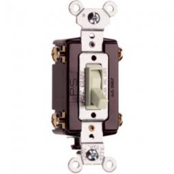 TRUE VALUE 664LAGCC12 Pass & Seymour - Legrand 15A Light Almond Standard 4-Way Toggle Switch