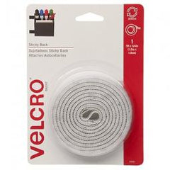 True Value 90087 Velcro Brand Sticky Back Fastening Tape, Whtie, 5-Ft. x 3/4-In.