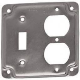 true value 906C 4-Inch Flat Corner Square Single Toggle Switch