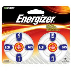 True Value AZ675DP-8 Eveready Hearing Aid Batteries 1.4-Volt Zinc Air 8-Pack AZ675BP-8