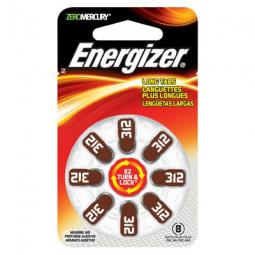 TRUE VALUE AZ312DP-8 Eveready Hearing Aid Batteries 1.4-Volt Zinc Air, 8-Pack