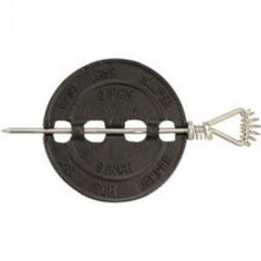 True Value BM0053-A Imperial Cast Iron Stove Pipe Damper, 8-In.