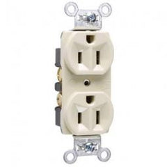 True Value CRB5262ICC12 Pass & Seymour - Legrand 15A Heavy-Duty Duplex Outlet