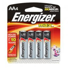 True Value E91BP-4 Energizer 4-Pk. AA Alkaline Batteries