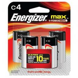 True Value E93BP-4 Energizer 4-Pk. C Alkaline Batteries