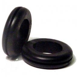 True Value GHG-1550 4-Pk. 1/2-In. I.D. Flexible Black Vinyl Hole Grommet