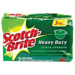 TRUE VALUE HD-3 Scotch-Brite 3-Pk. Heavy-Duty Scrub Sponges