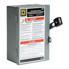 TRUE VALUE L211N Square D 30-Amp Light-Duty 2-Plug Safety Switch