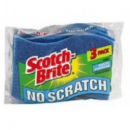 True Value MP-3 Scotch-Brite 3-Pack No Scratch Multi-Purpose Scrub Sponge