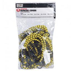 TRUE VALUE MM64 Master Mechanic Assorted Tie-Down Cords, 18-Pk.