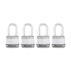 TRUE VALUE M1XQLFCCSEN Master Lock Magnum 4-Pack 1-3/4 Inch Laminated Lock