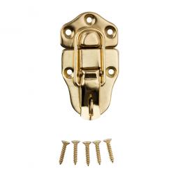 True Value N208-603 1-3/4X3-3/4 Brass Catch