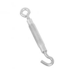 TRUE VALUE N221-879 5/16 x 9 Zinc Hook & Eye Turnbuckle 130 lb Load Capacity Bulk