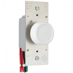 TRUE VALUE R603PLTKV Pass & Seymour - Legrand 600-Watt Light Almond 3-Way Maximum Rotary Dimmer