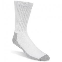 True Value S1221-44H-XL Wigwam Work Socks, White & Gray, Men's XL, 3-Pk.