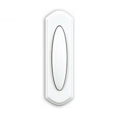 True Value SL-7797-02 White Basic Wireless Push Butt