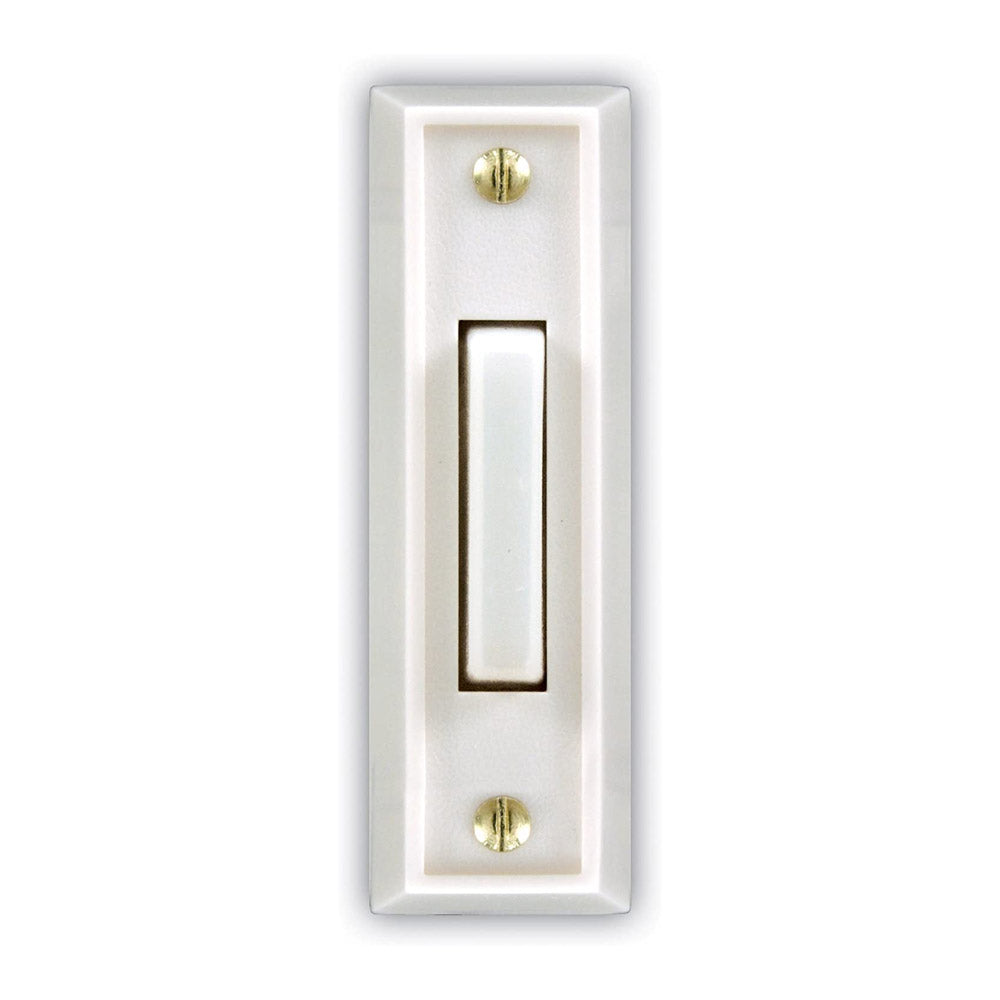 TRUE VALUE SL-715-1-02 WHITE FINISHED WIRED PUSH BUTT ELECTRICAL AND LIGHTING DOOR CHIMES