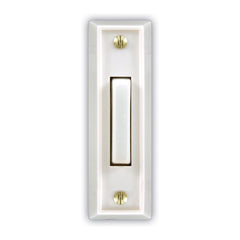 TRUE VALUE SL-715-1-02 WHITE FINISHED WIRED PUSH BUTT ELECTRICAL AND LIGHTING DOOR CHIMES