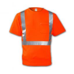 True Value S75029.3X XXXL Orange ANSI 107 Class II Shirt