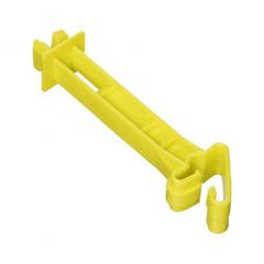 True Value SNUG-X5TP-15 T-Post Insulator Extender, Yellow, 15-Ct.