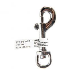 True Value T7616702 3/8-In. Zinc Round Eye Bolt Snap