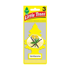 True Value U3S-32005 3-Pak Vanillaroma Little Tree Air Fresheners