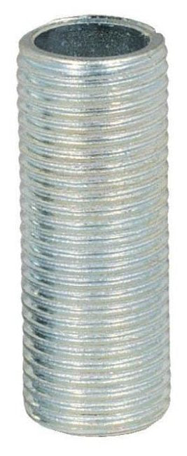 Westinghouse 1324800 Lighting Hardware Nipple Steel Zinc Plated 1/8 x 6