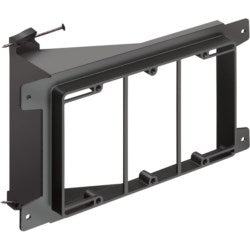 Arlington LVN3 Nail On, Three Gang, Low Voltage Mounting Bracket for New Construction